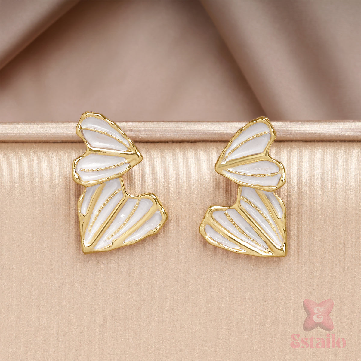 Shell Fan Earrings