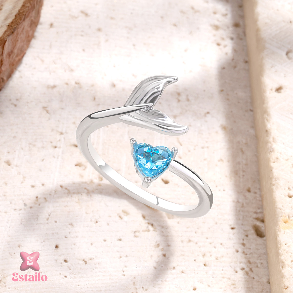 Ocean Heart Enchantment Ring