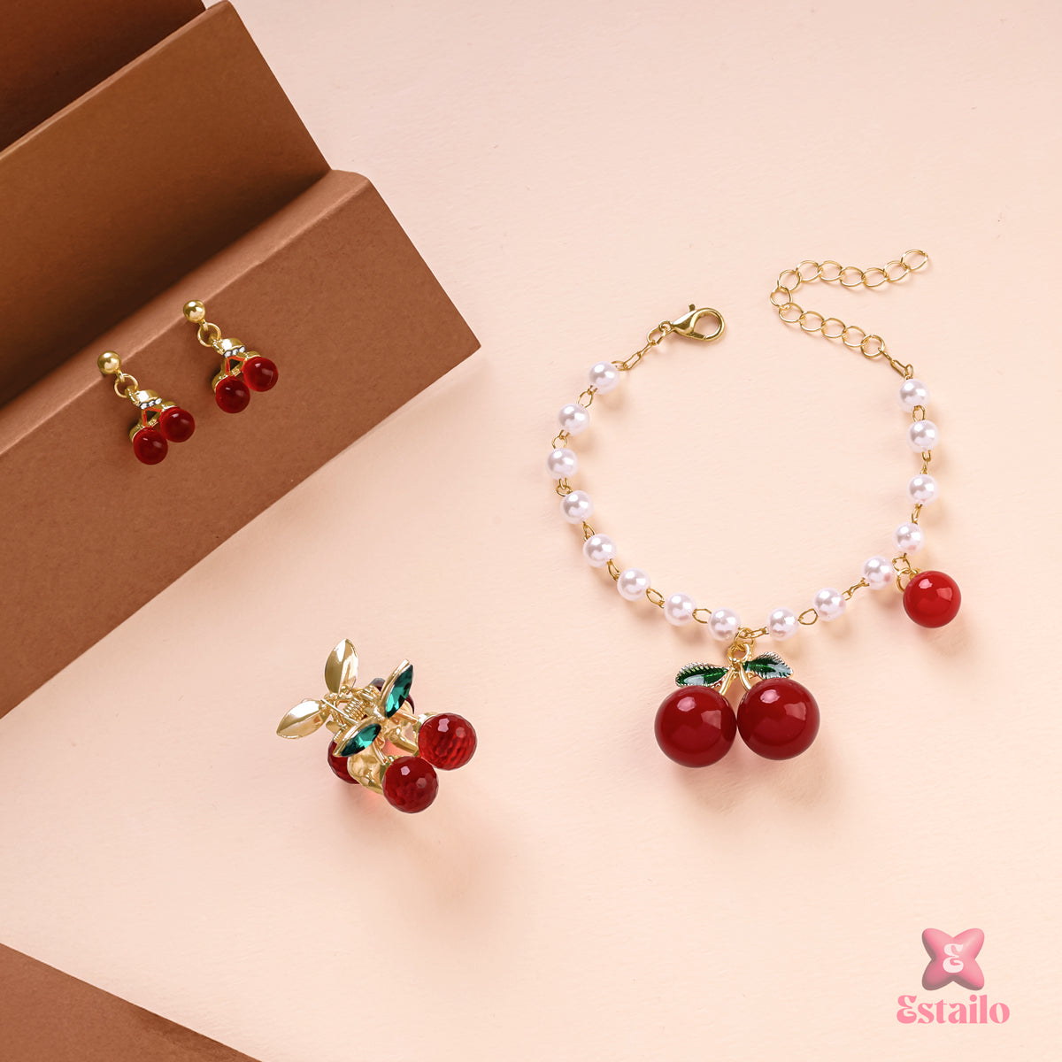 Cherry Blossom Pearl Set