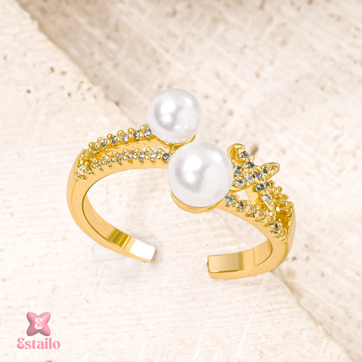 Graceful Twine Ring
