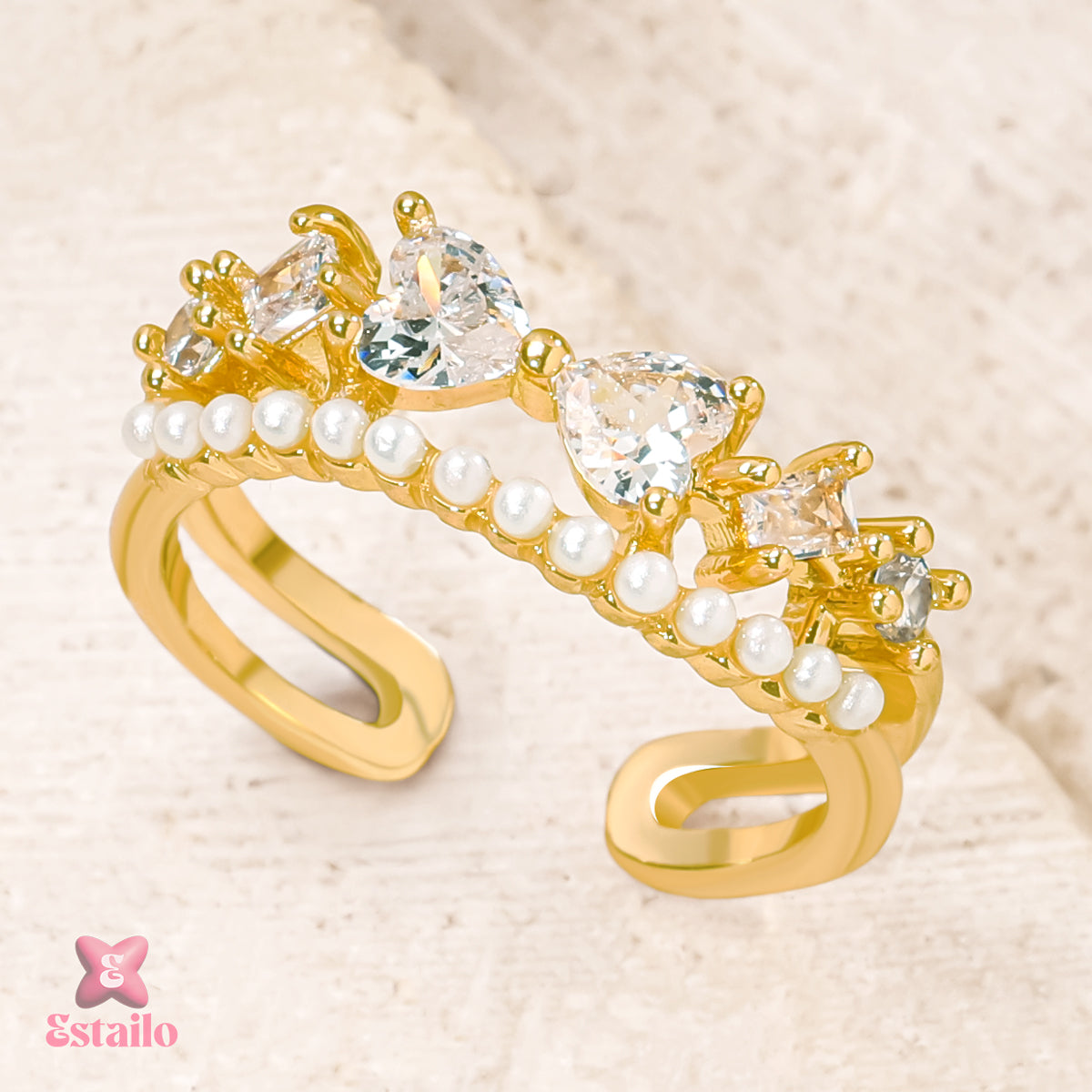 Dainty Royal Embrace Ring