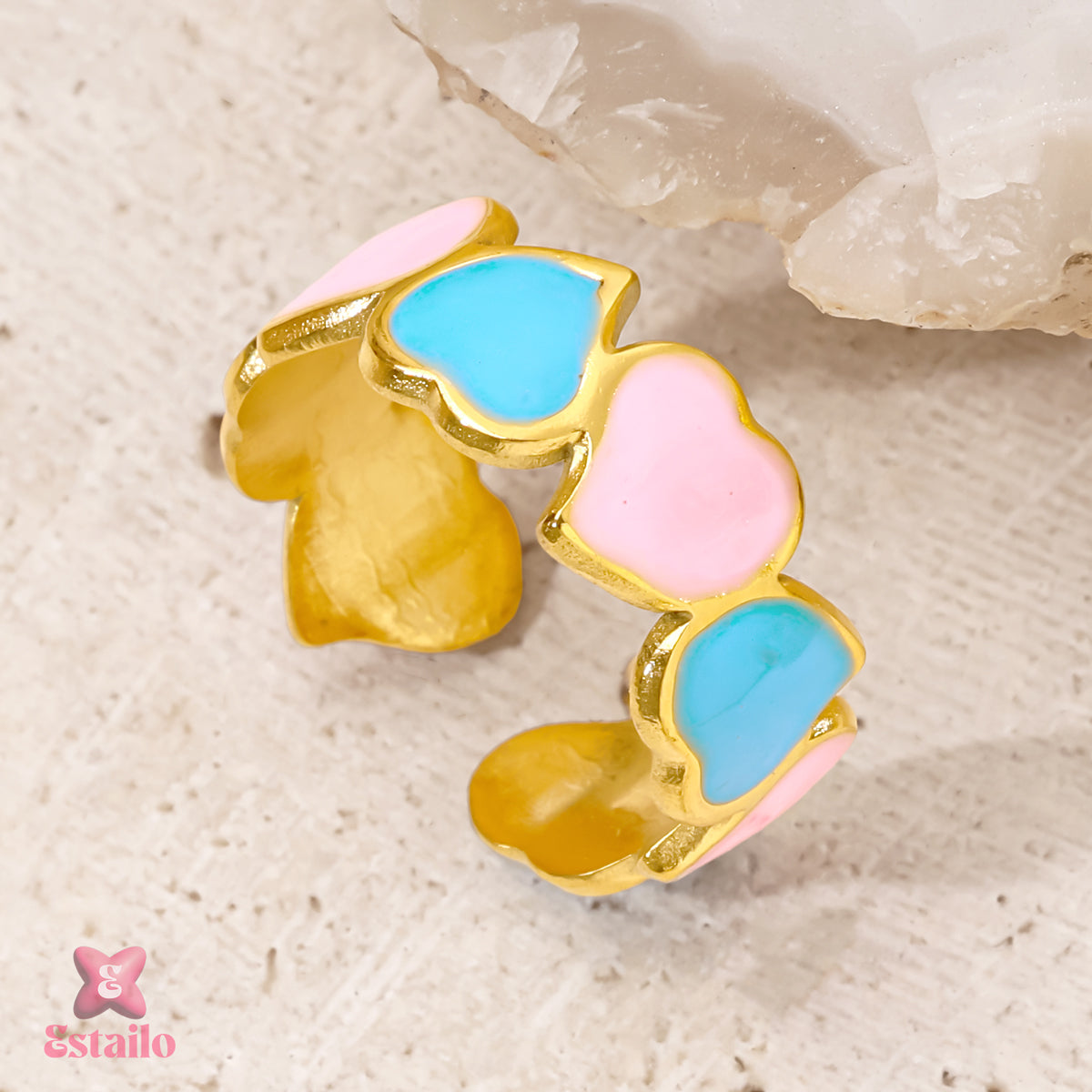 Sweetheart Embrace Ring