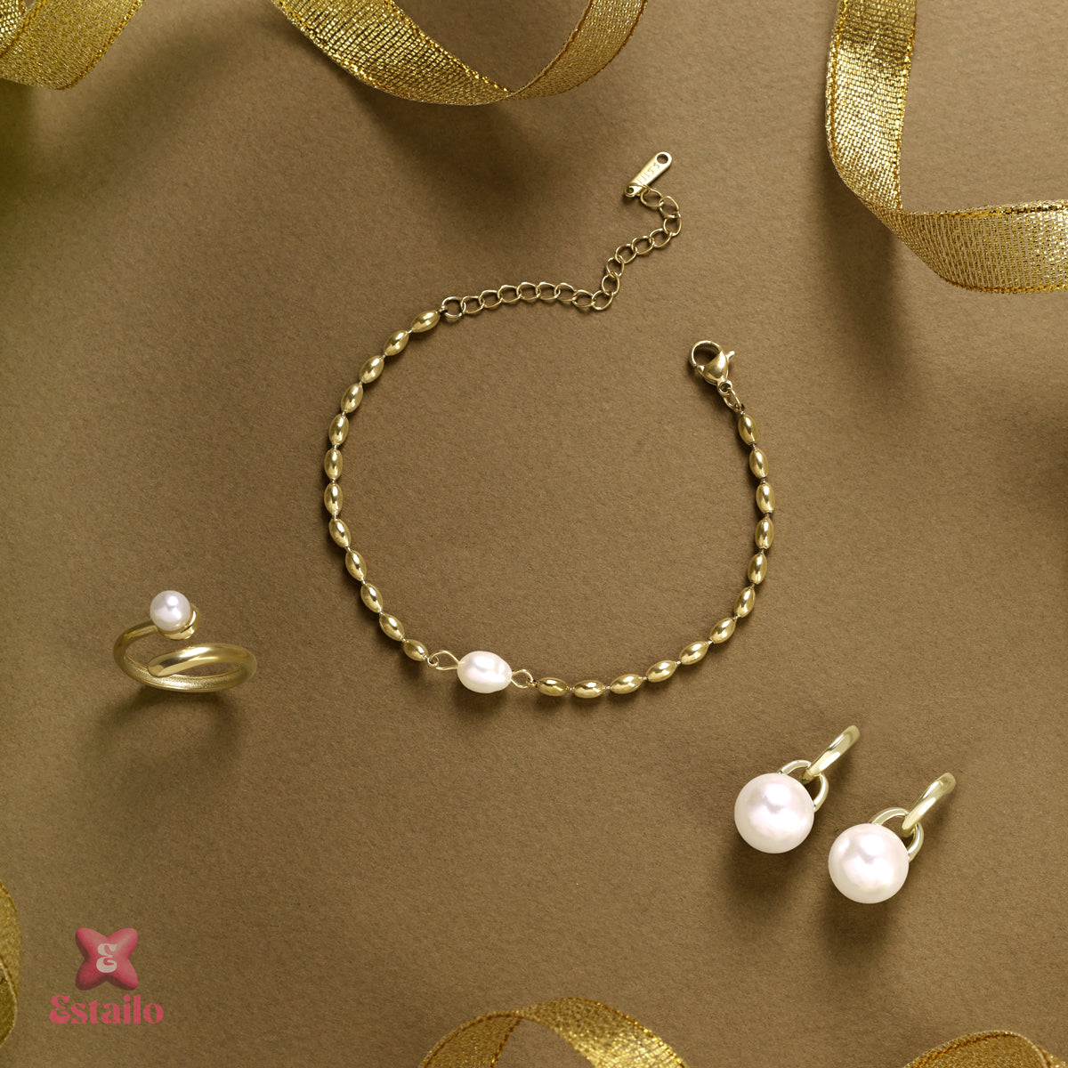Pearl & Gold Harmony Set