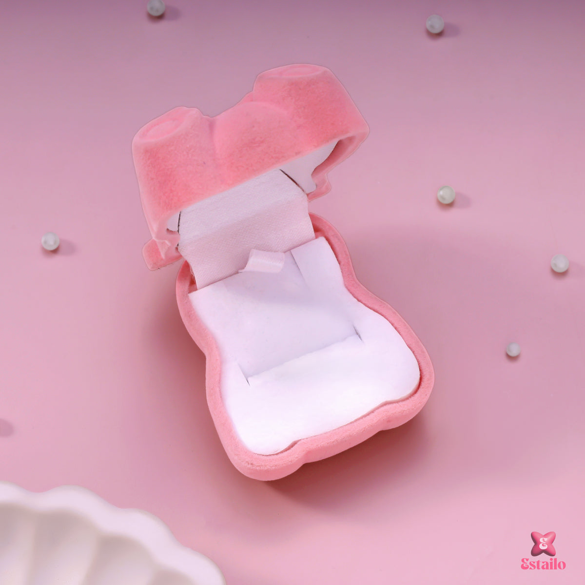 Love Teddy Ring Box