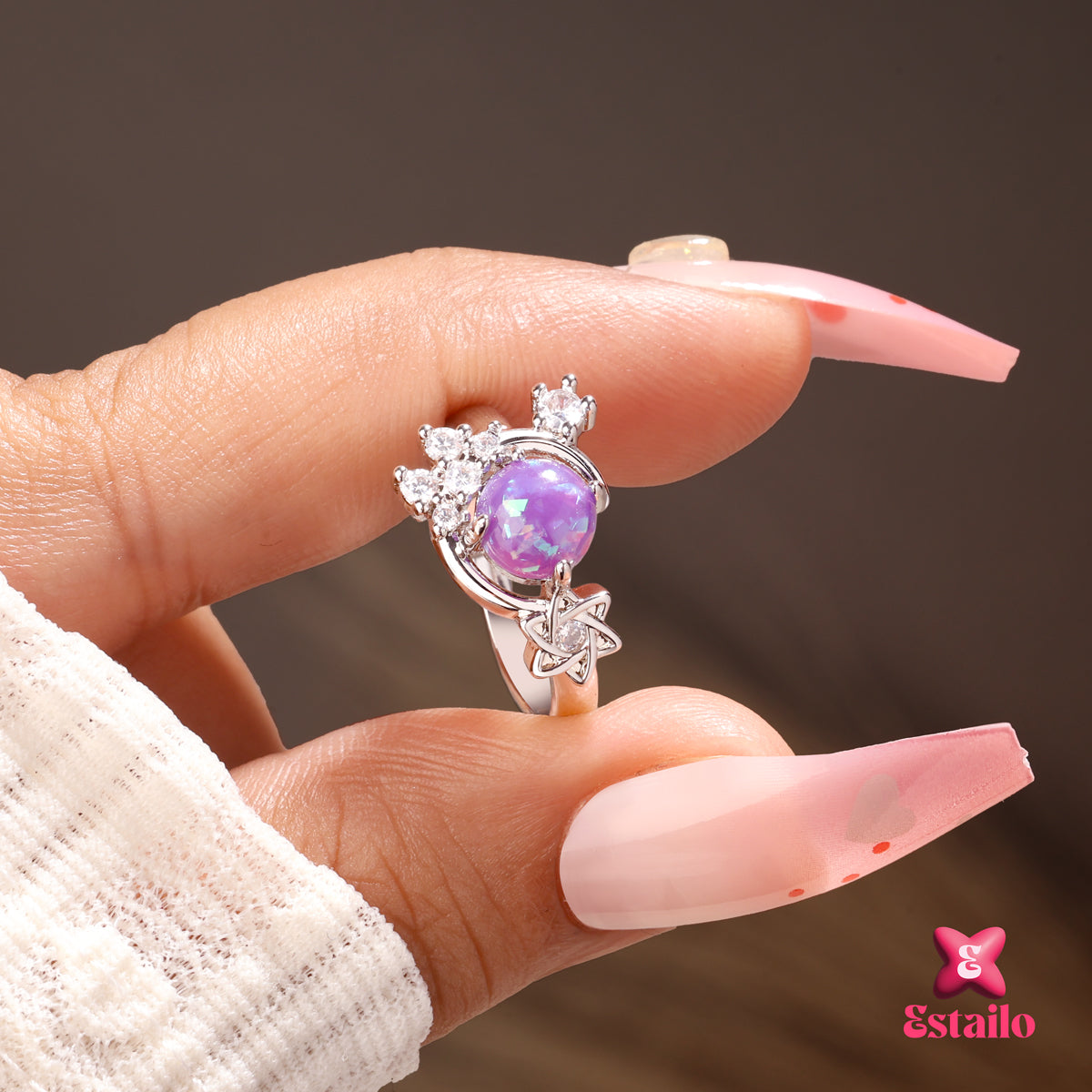 Dreamy Lilac Ring