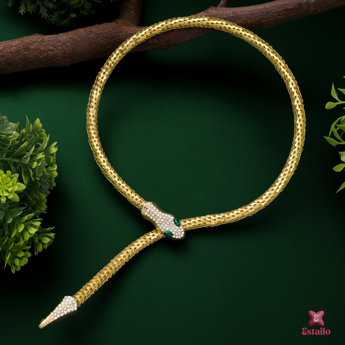 Mesmerizing Ophidian Necklace