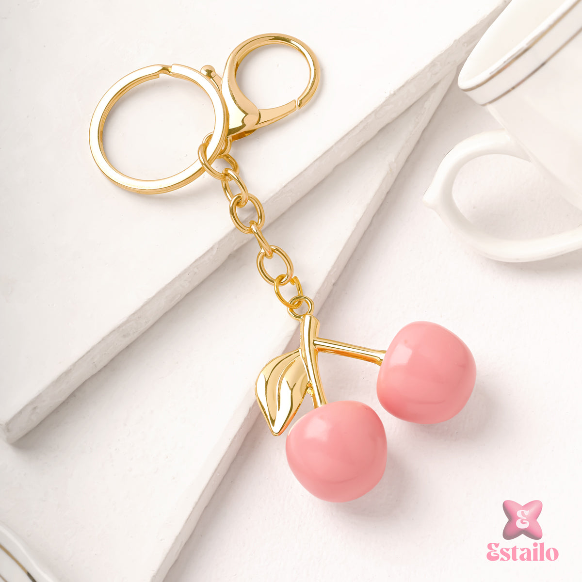 Cherry Blossom Bag Charm