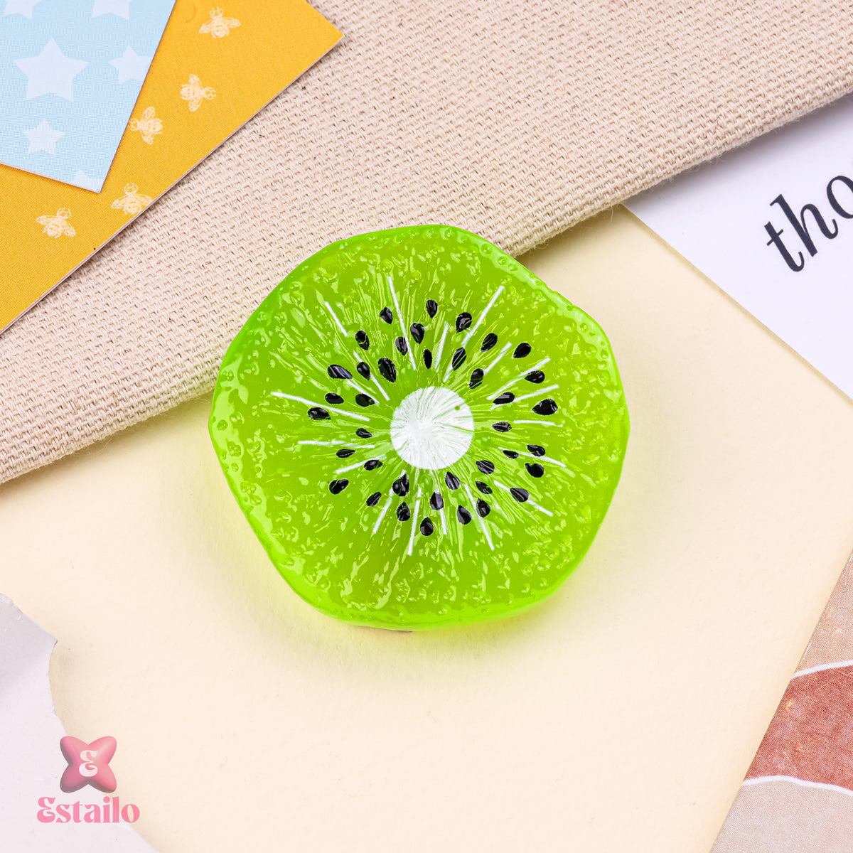 Kiwi Squeeze Hair Clip
