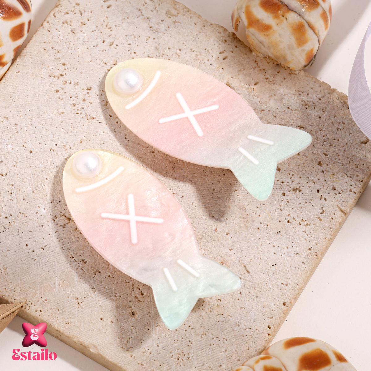 Whimsical Fish Hair Clips