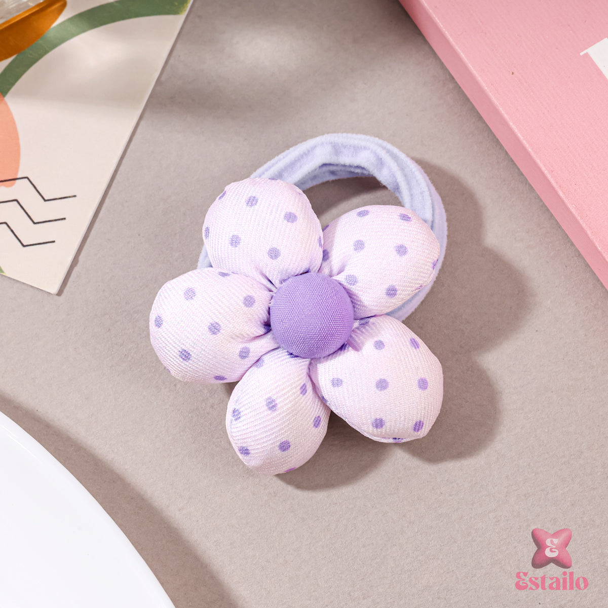 Cute Floral Hair Tie