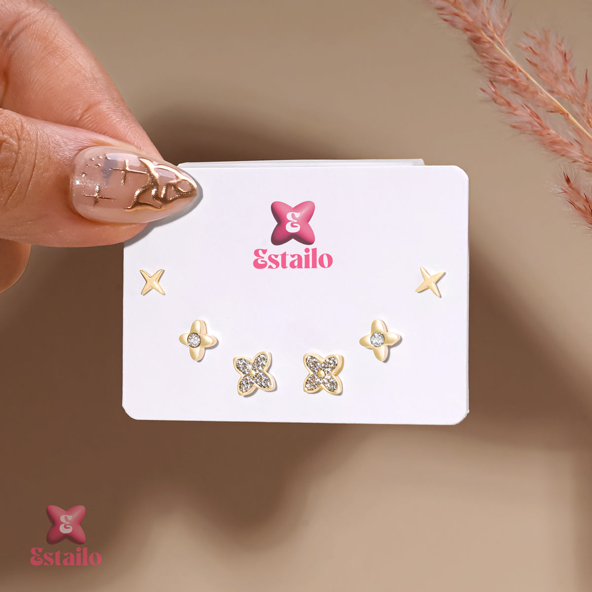 Sparkle & Shine Stud Earring