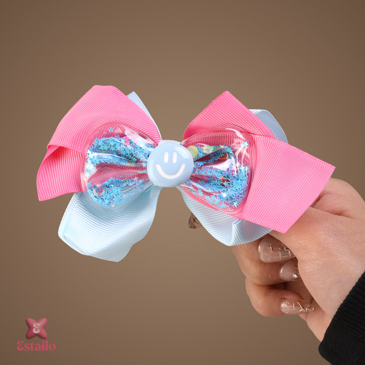 Candy Land Bow Clip