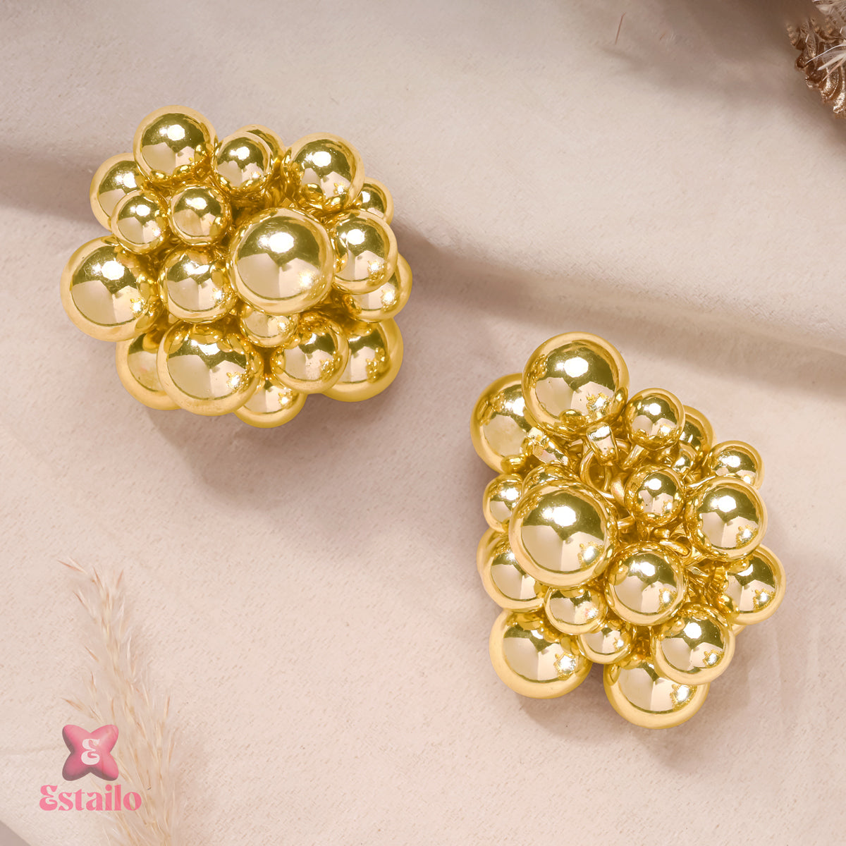 Bubble Burst Studs Earrings