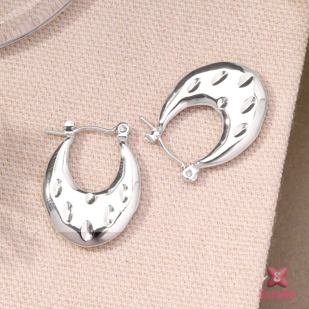 Modern Maven Hoops Earrings