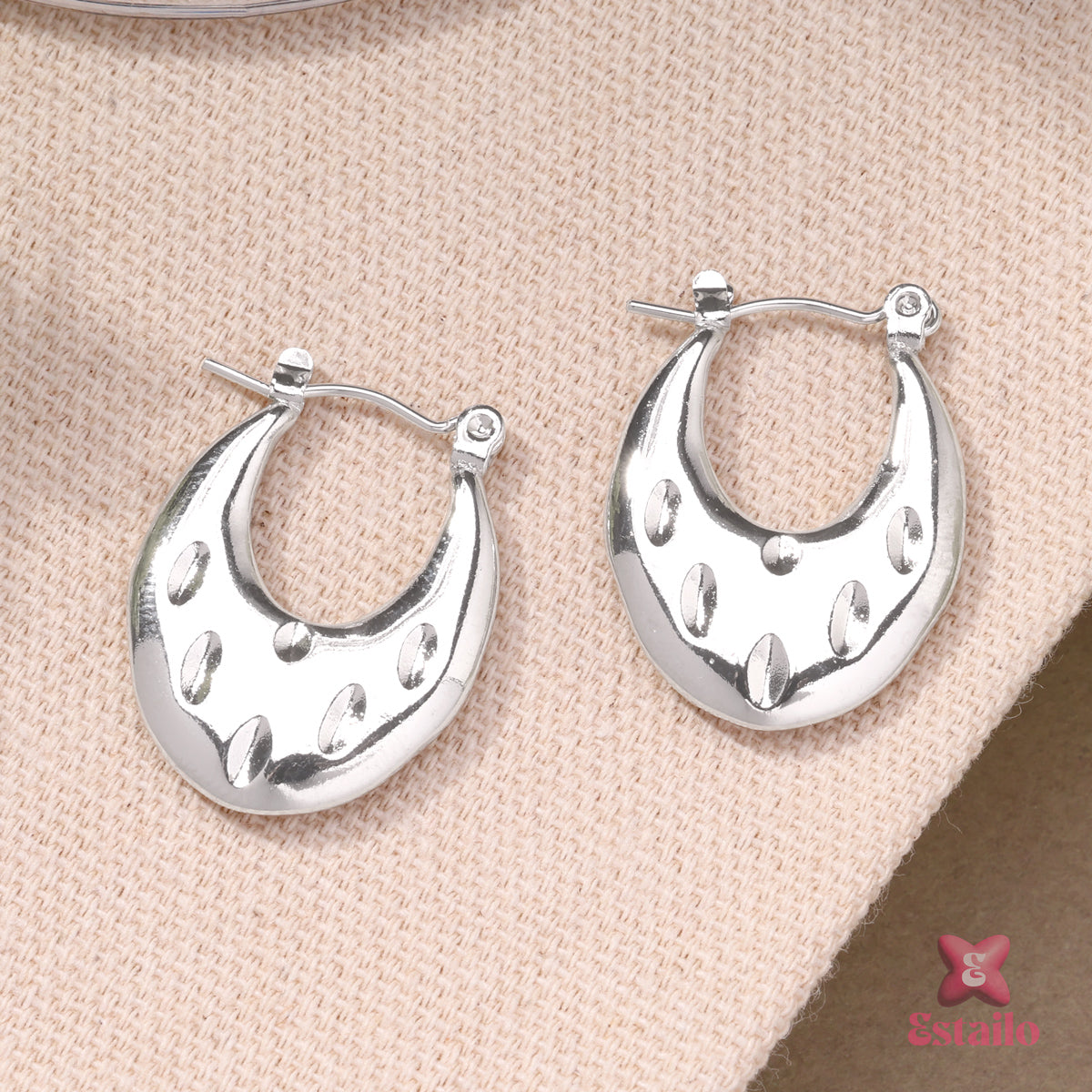 Modern Maven Hoops Earrings