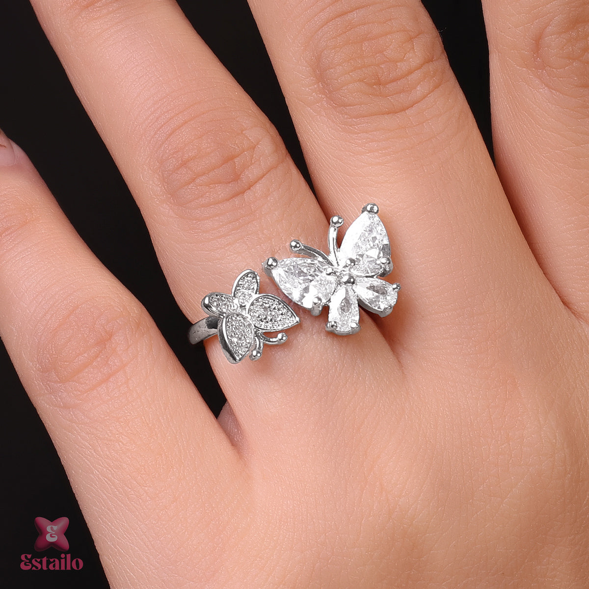Fluttering Elegance Ring