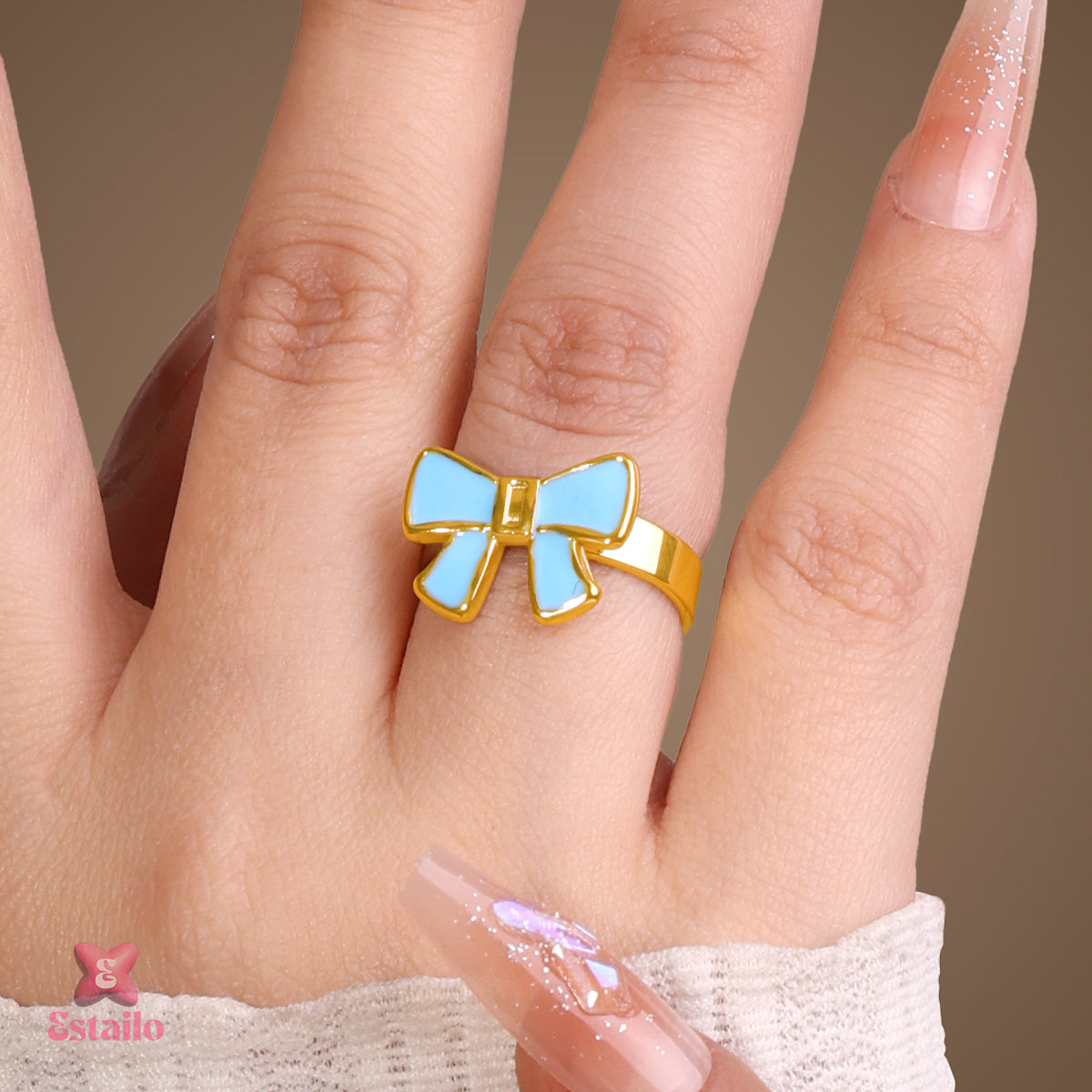 Whisper Blue Ring