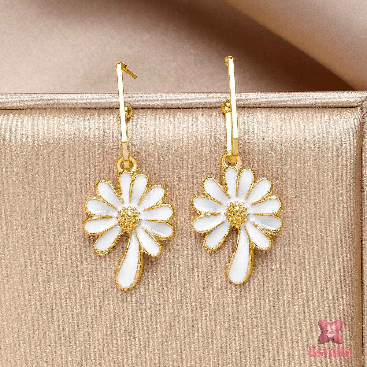 Daisy Drop Earrings