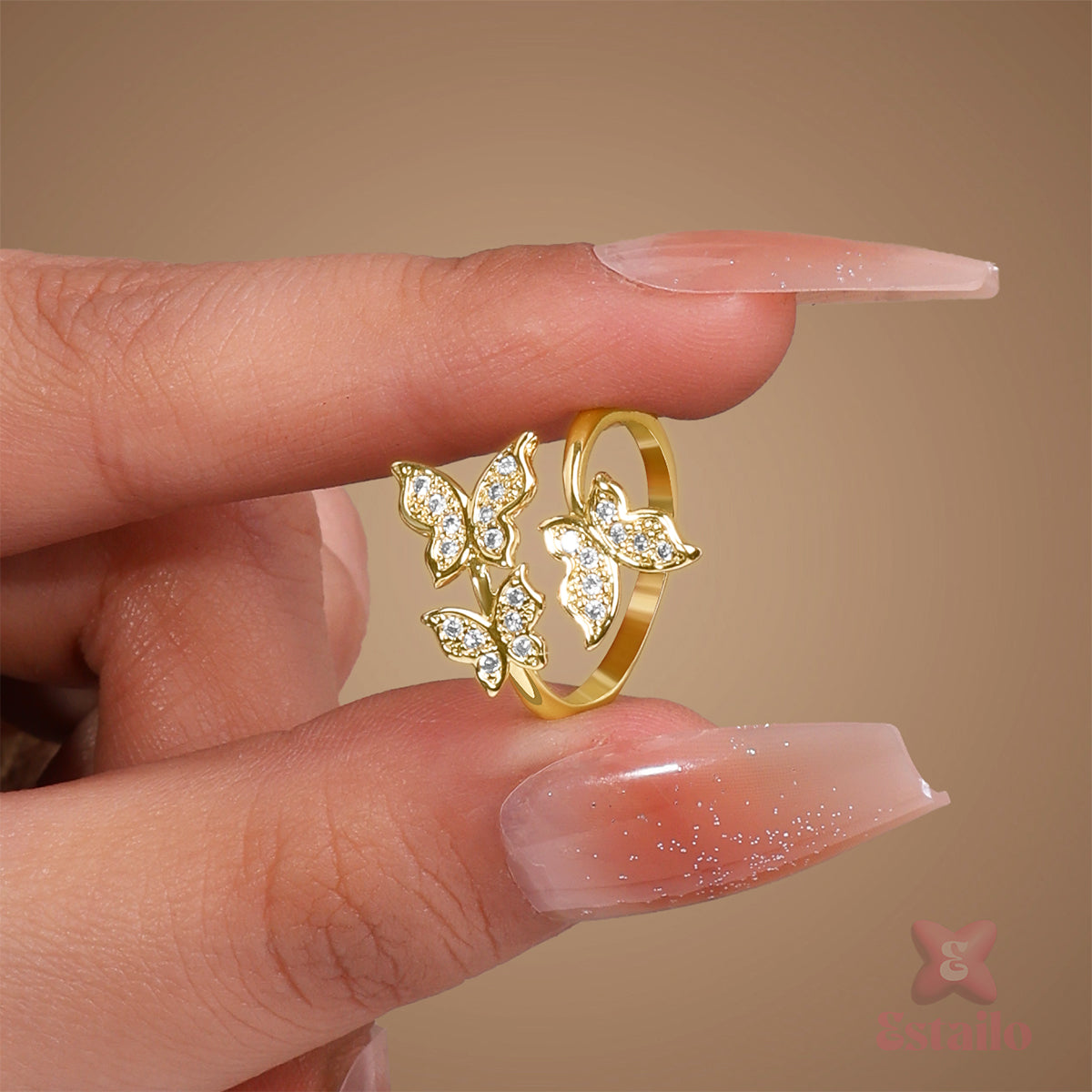 Float like a butterfly Ring