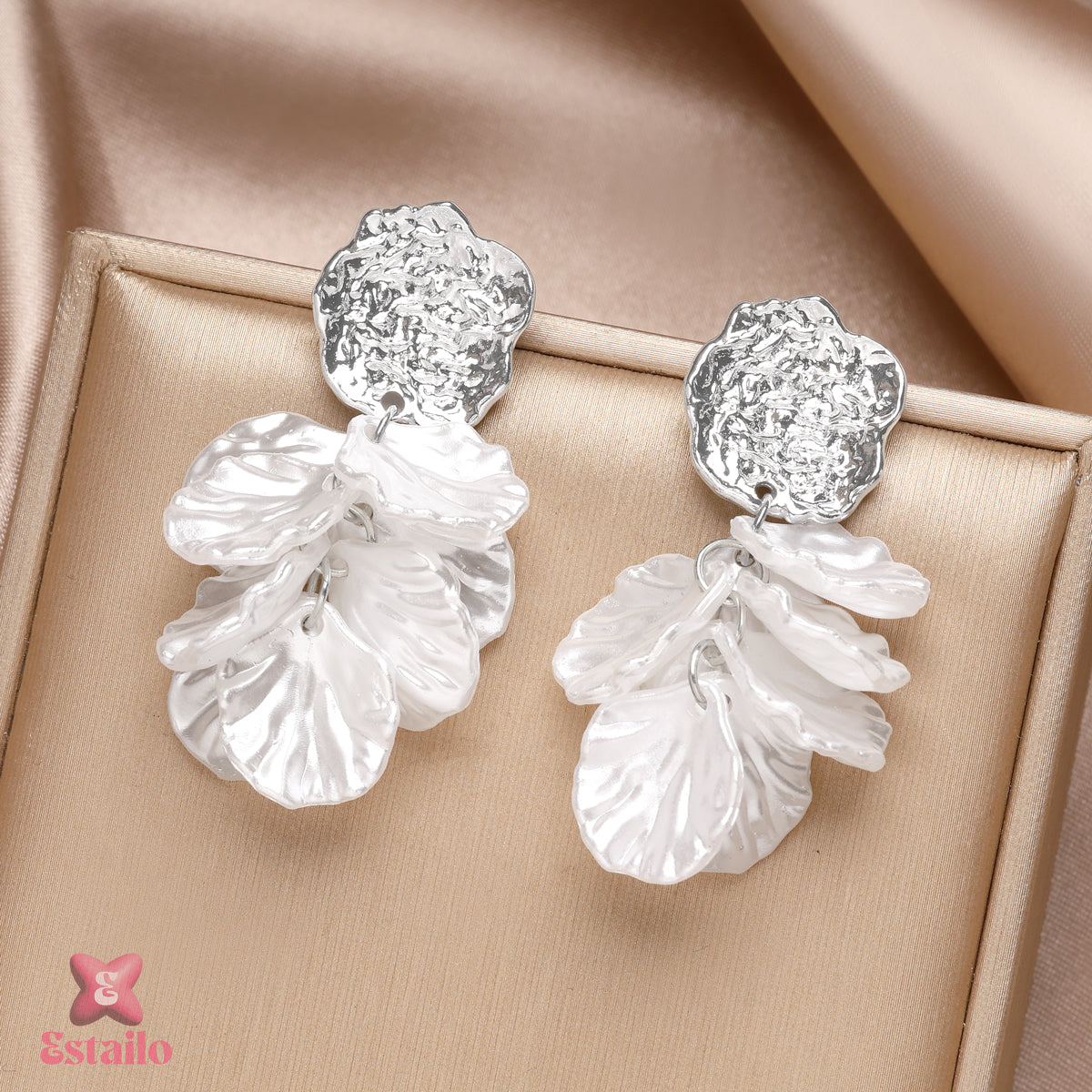 Ethereal Petal Drops Earring