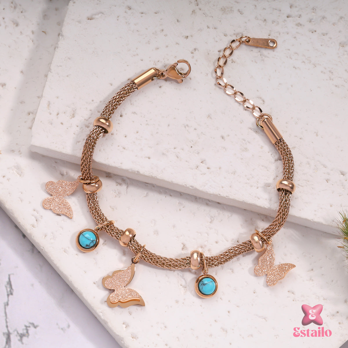 Turquoise Flutter Bracelet