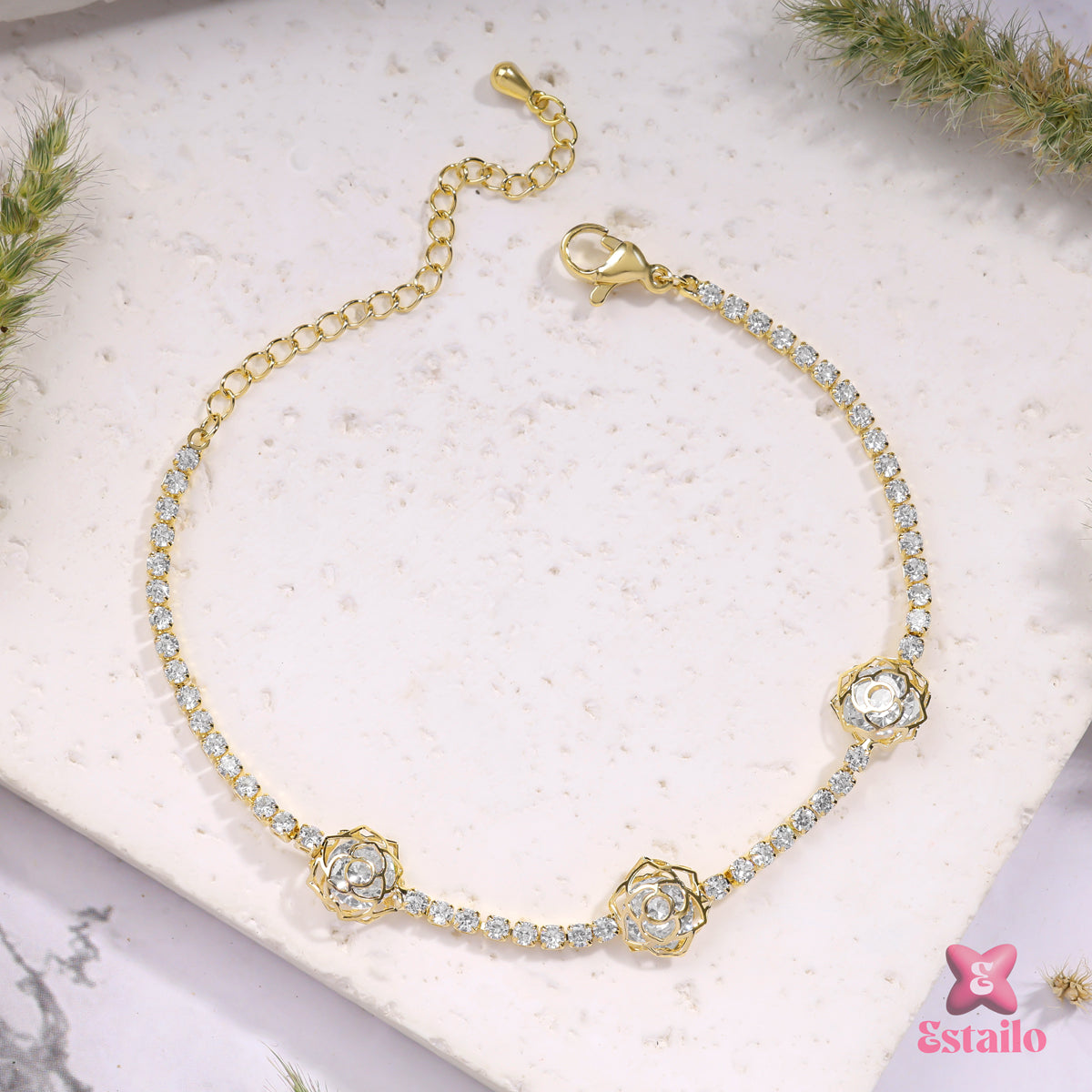 Rose Bloom Bracelet
