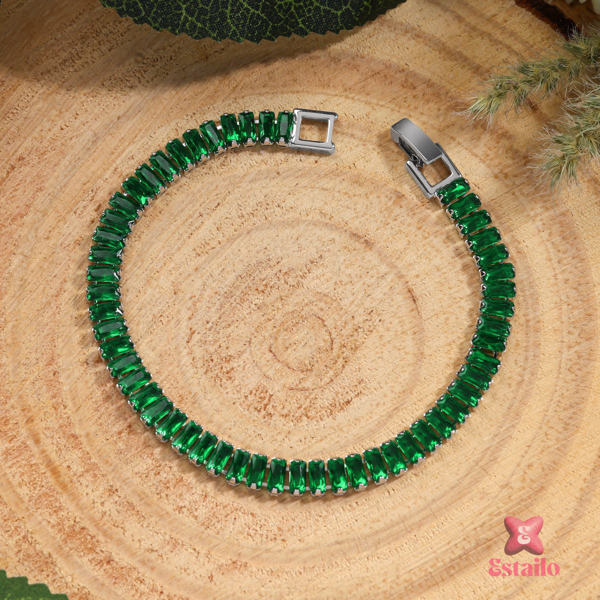 Green Glimmer Bracelet