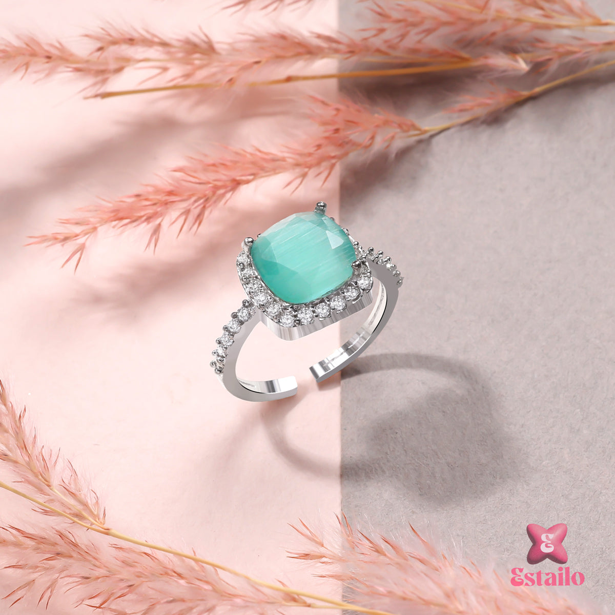 Sparkle Glow Stone Ring