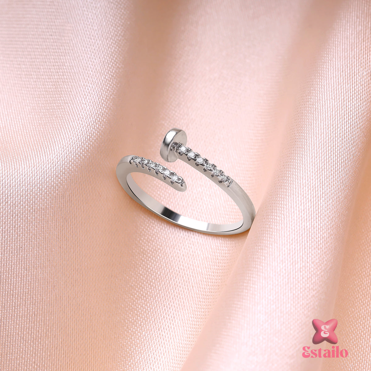 Spike & Sparkle Ring