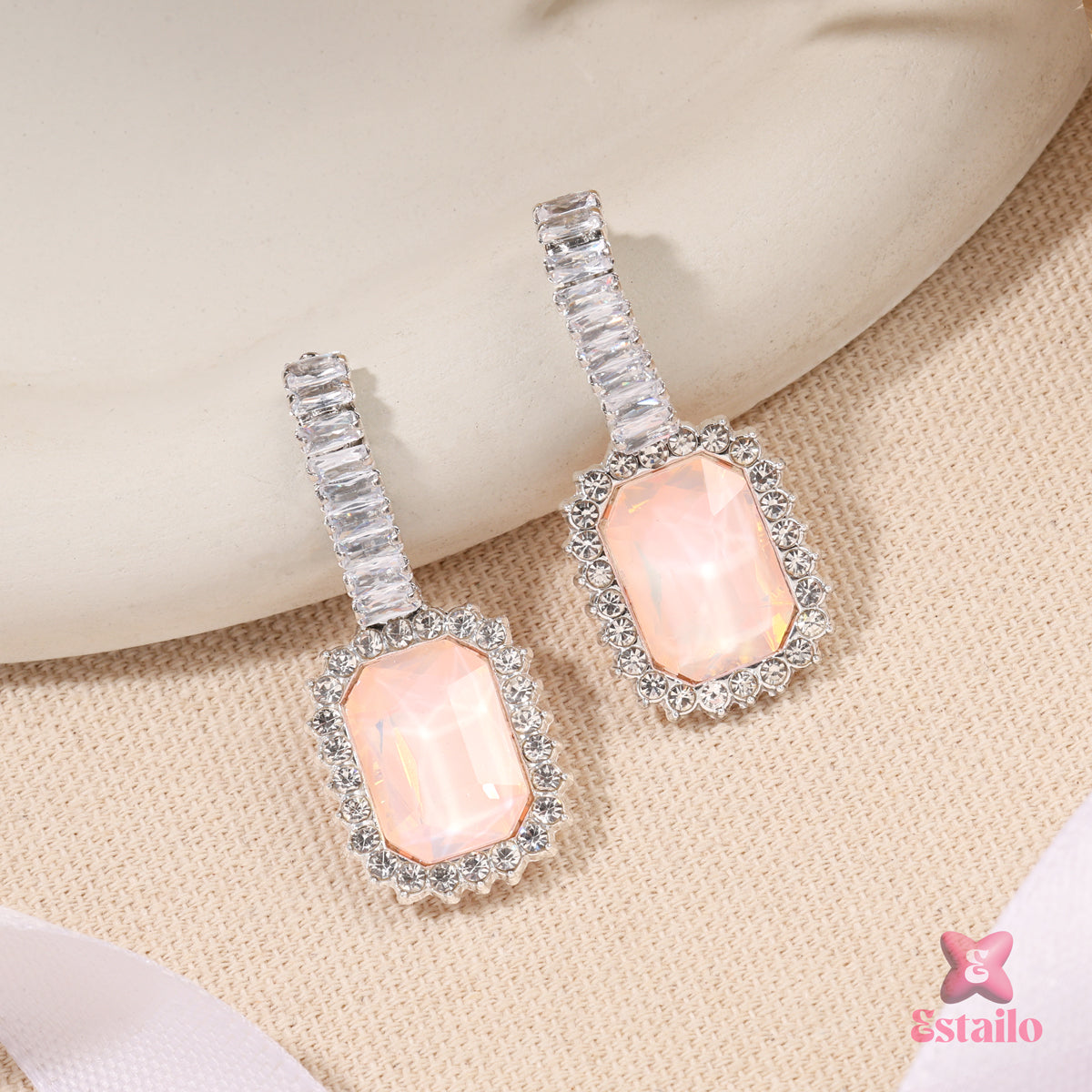 Tangerine Twinkle Earrings