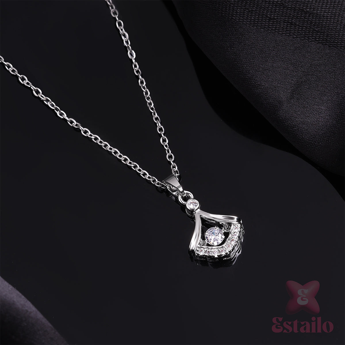 Crystal Cascade Necklace