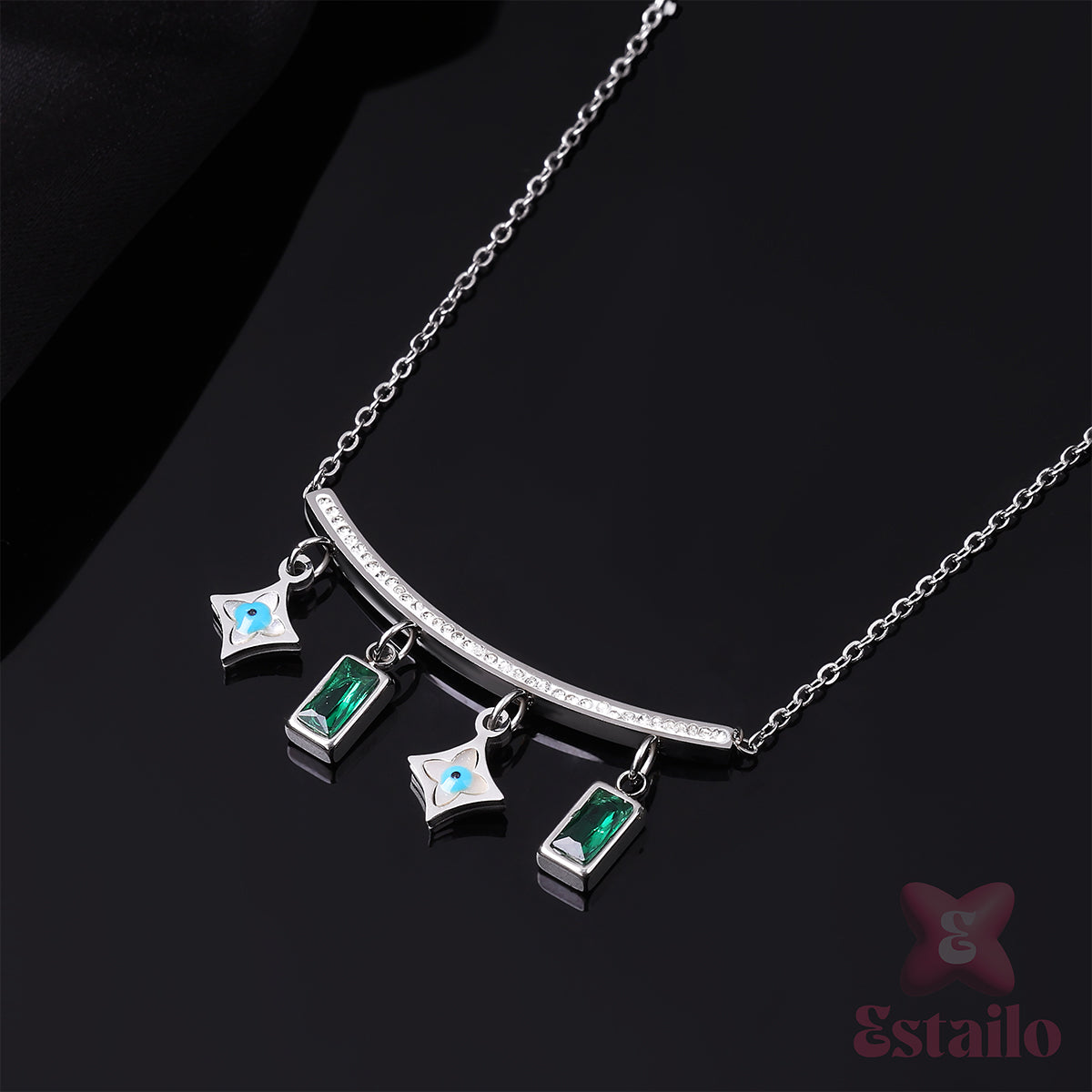 Emerald Starline Necklace