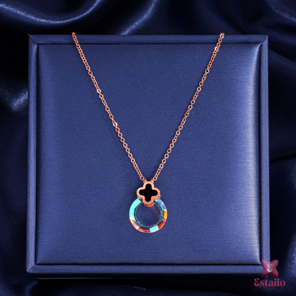 Prism Halo Necklace