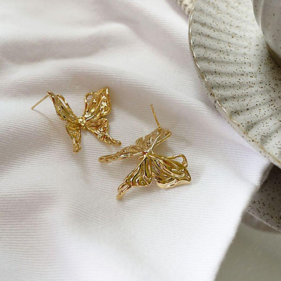 Social Butterfly Stud Earrings