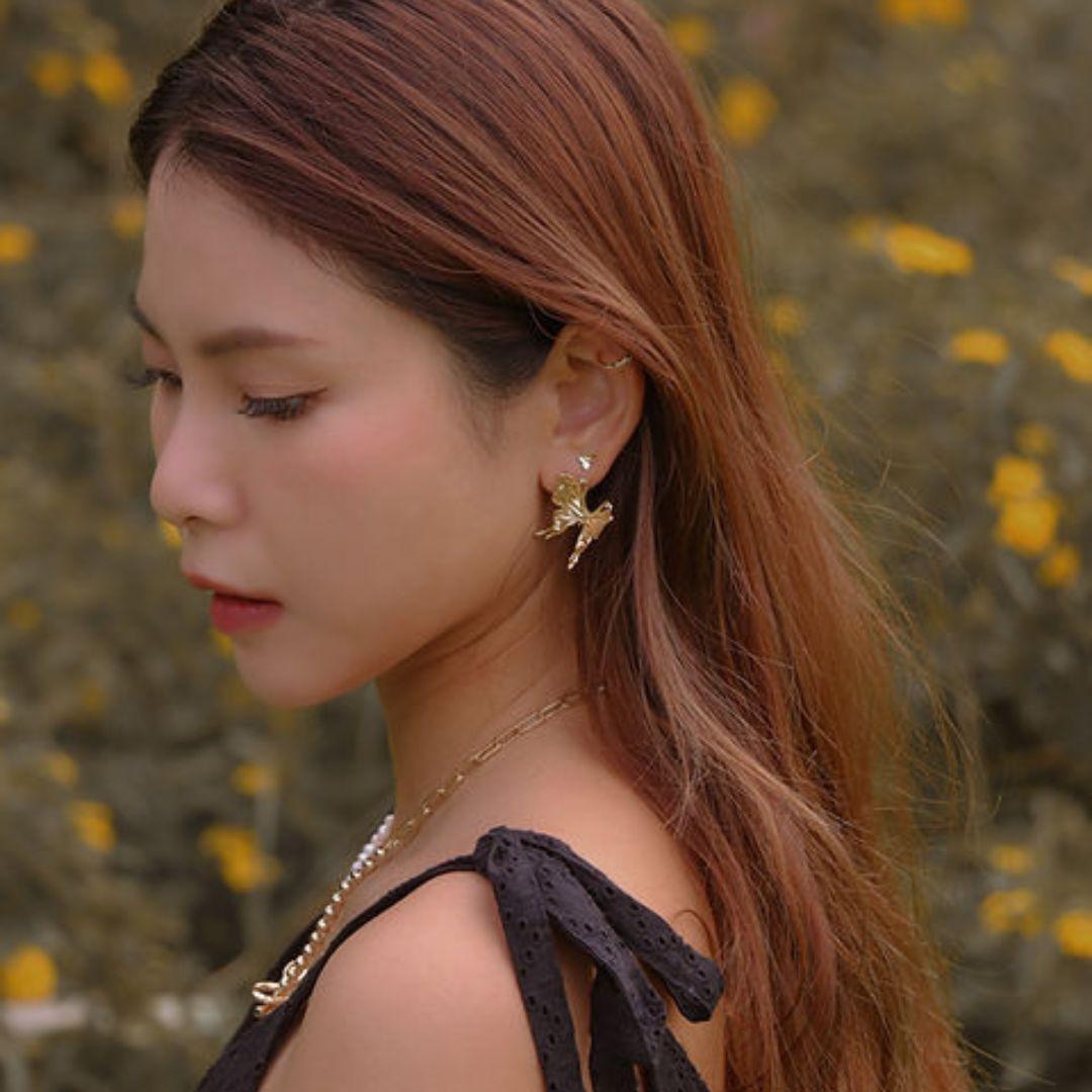 Social Butterfly Stud Earrings