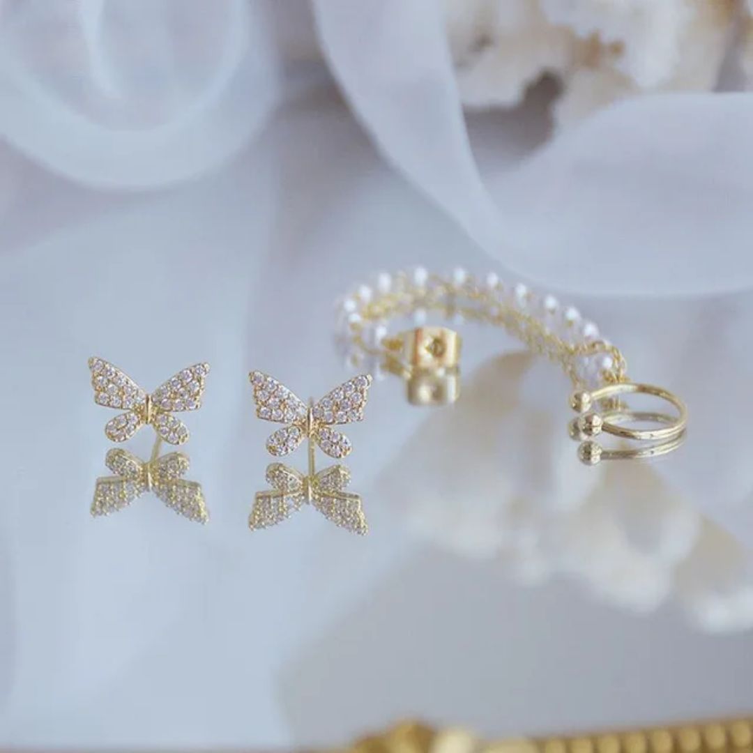Social Butterfly Earcuff (Single Ear)