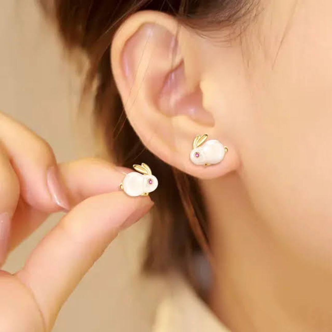 Scarlet Glow Earring