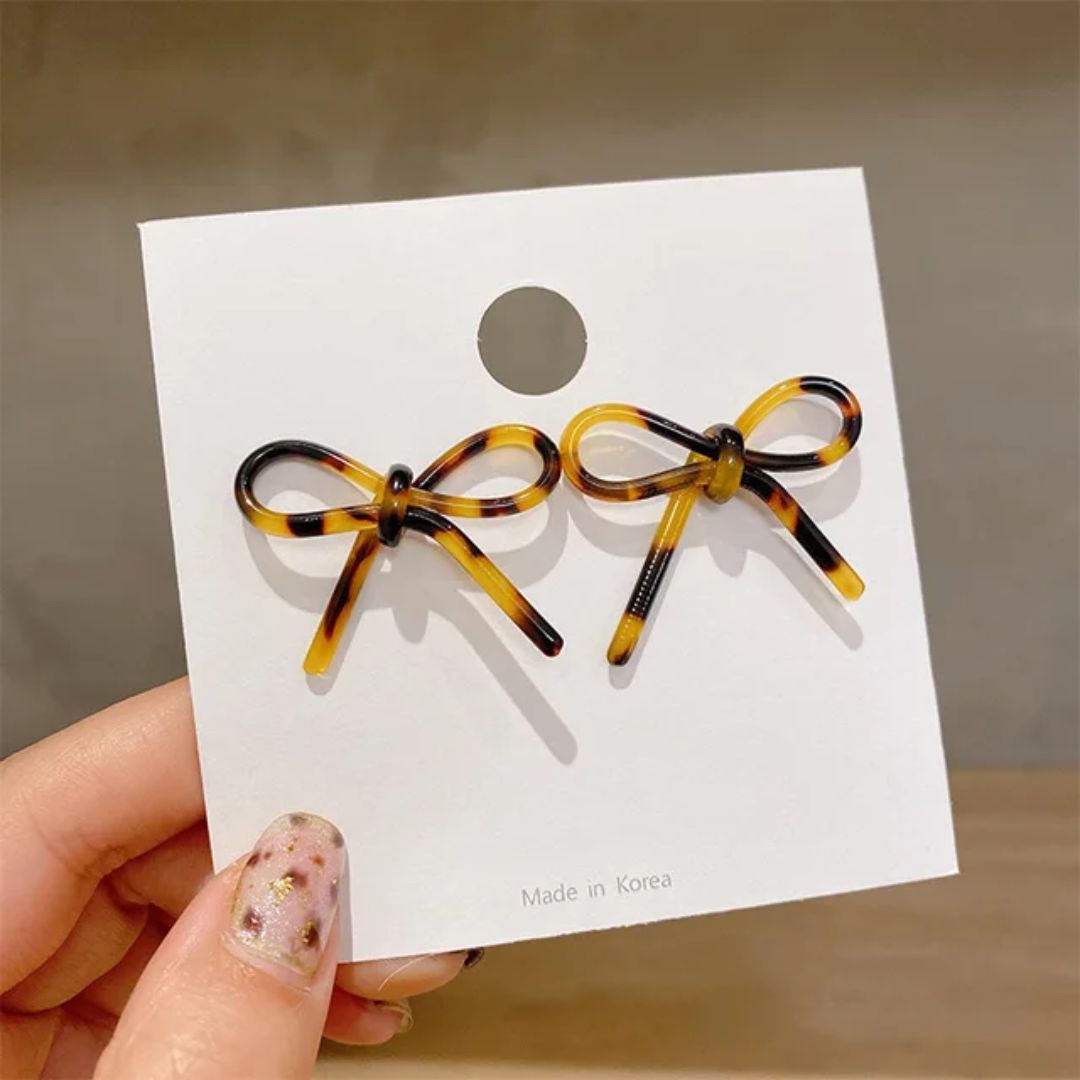 Bling Blogger Bow Earrings
