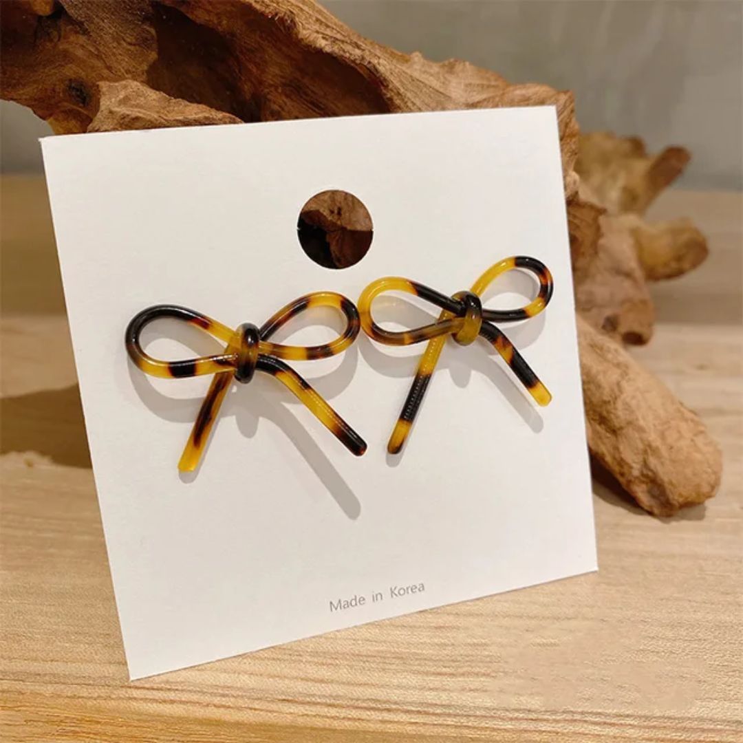 Bling Blogger Bow Earrings