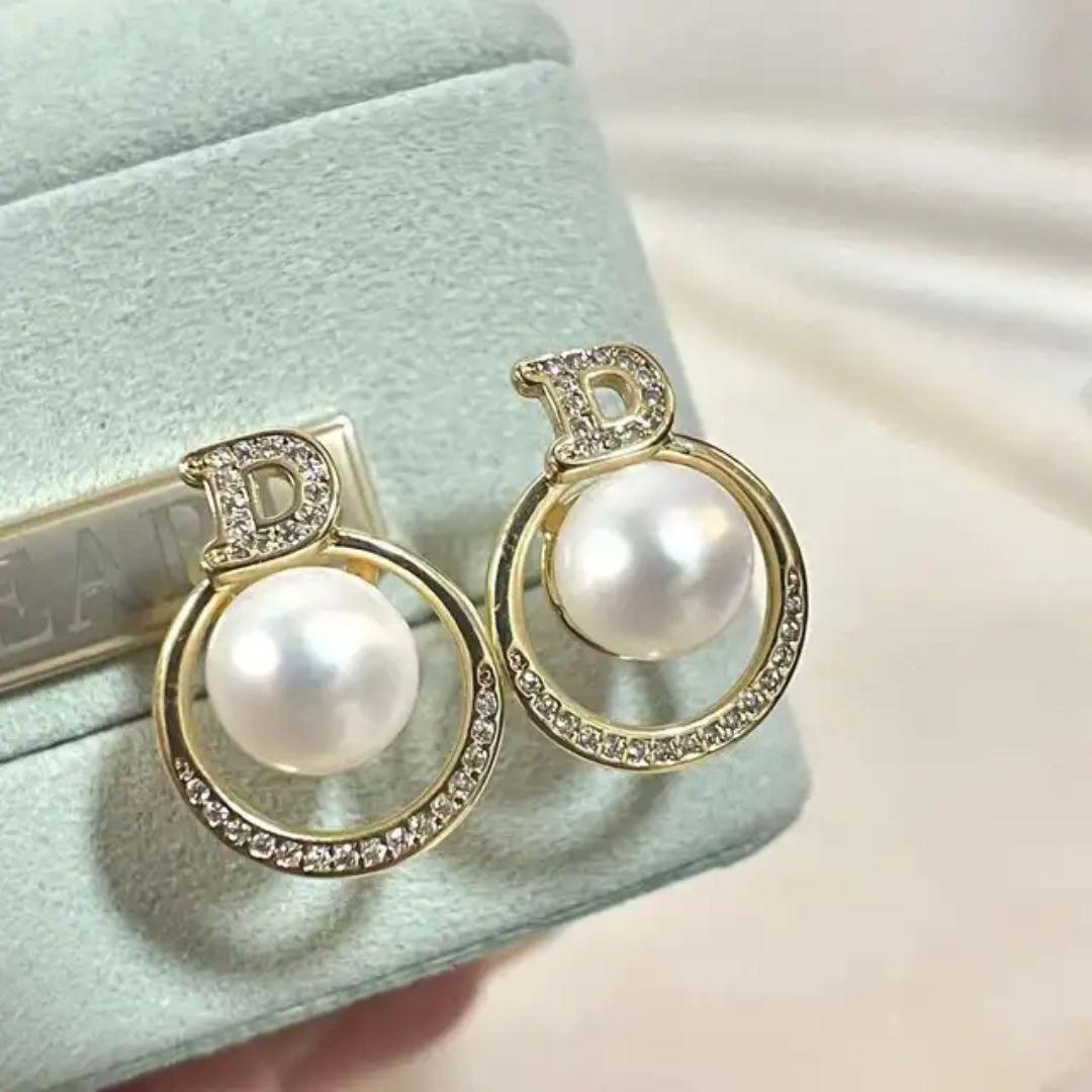 Celestial Pearl Studs Earring