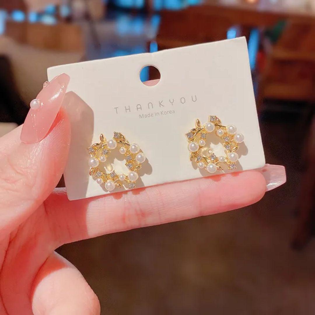 Elegant Pearl Studs Earring