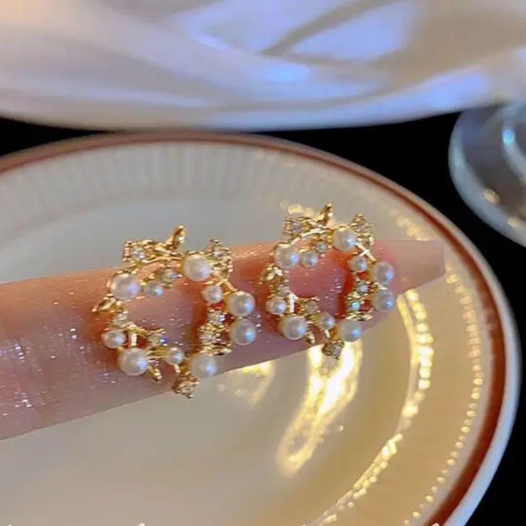 Elegant Pearl Studs Earring