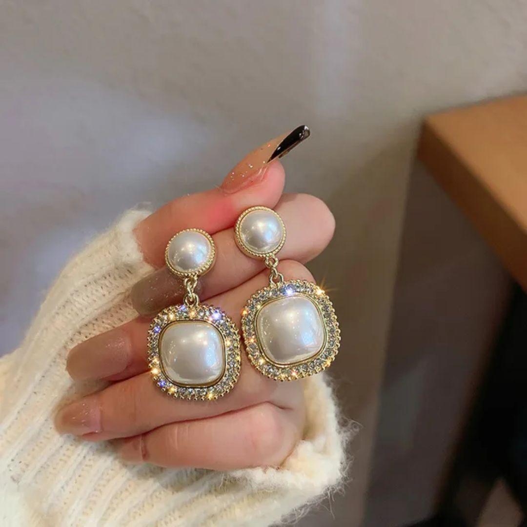 Celestial Pearl Earrings