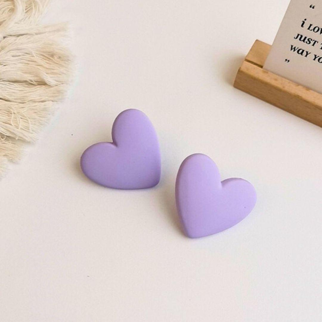Bold Heart Earring