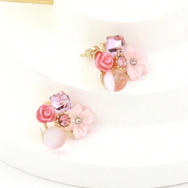 Crystal Daisy Earring