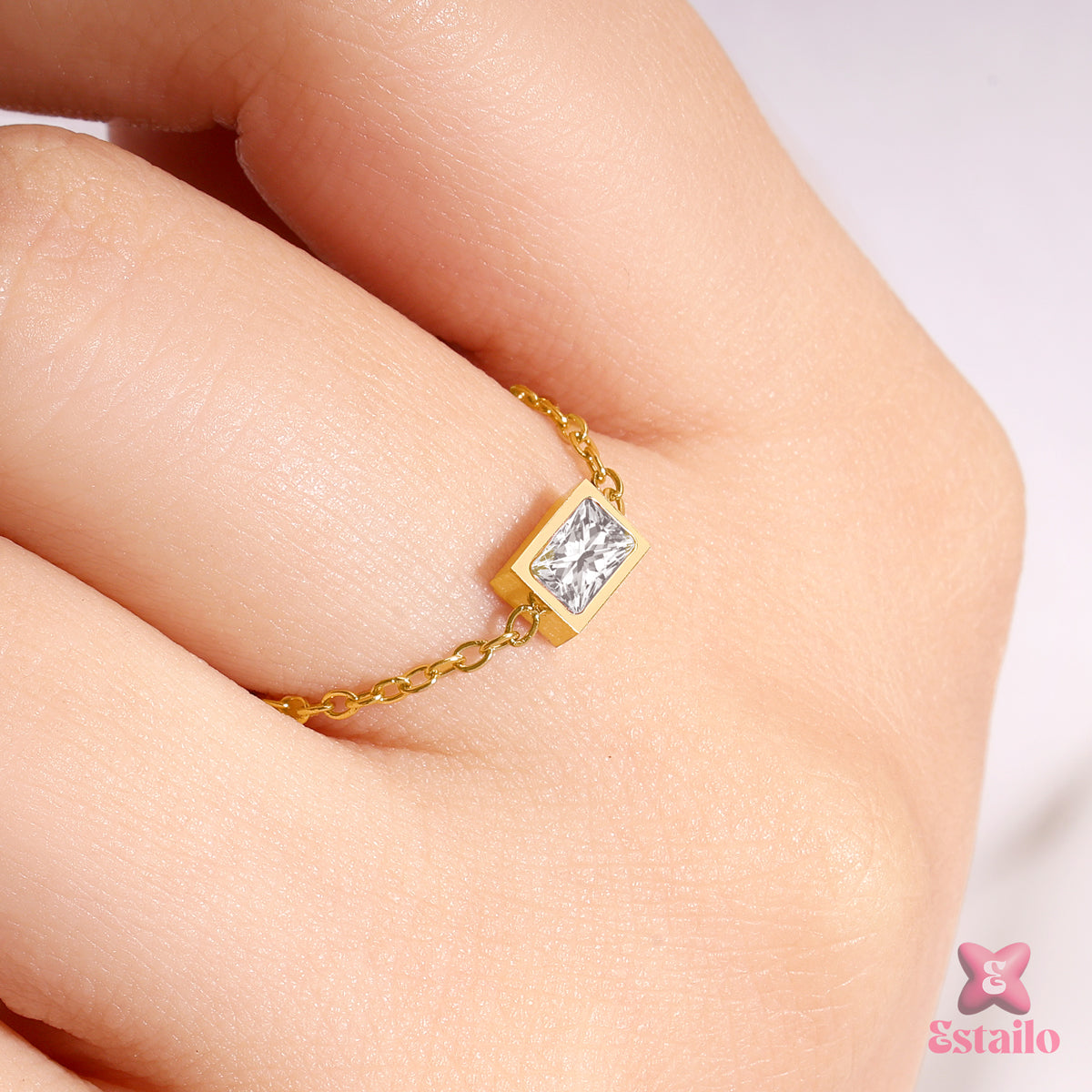 Minimalist Monarch Ring