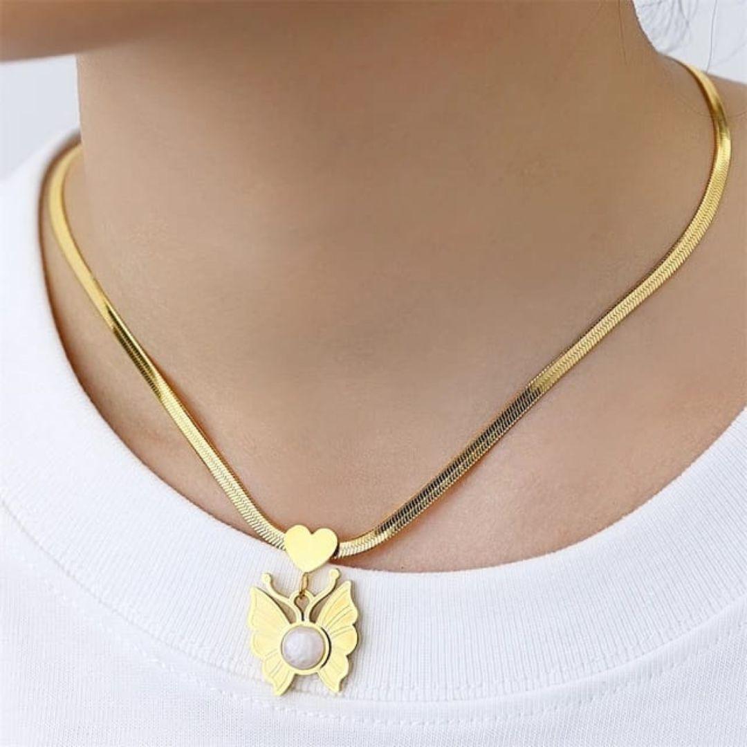 Scarlet Flame Necklace
