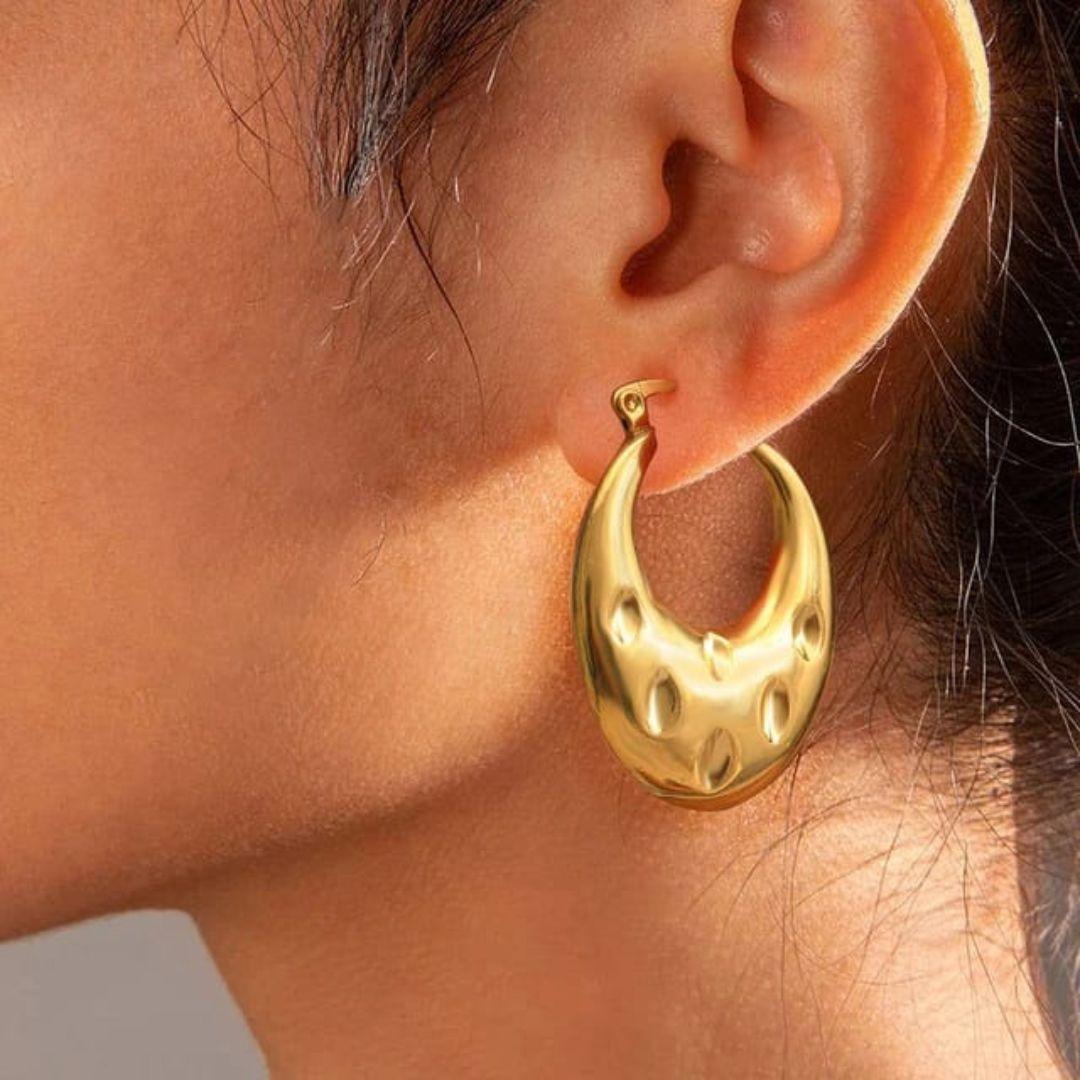 Radiance Date Hoops Earring