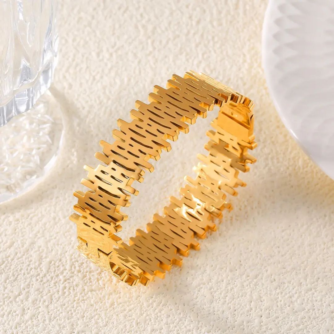 Golden Fragment Bracelet