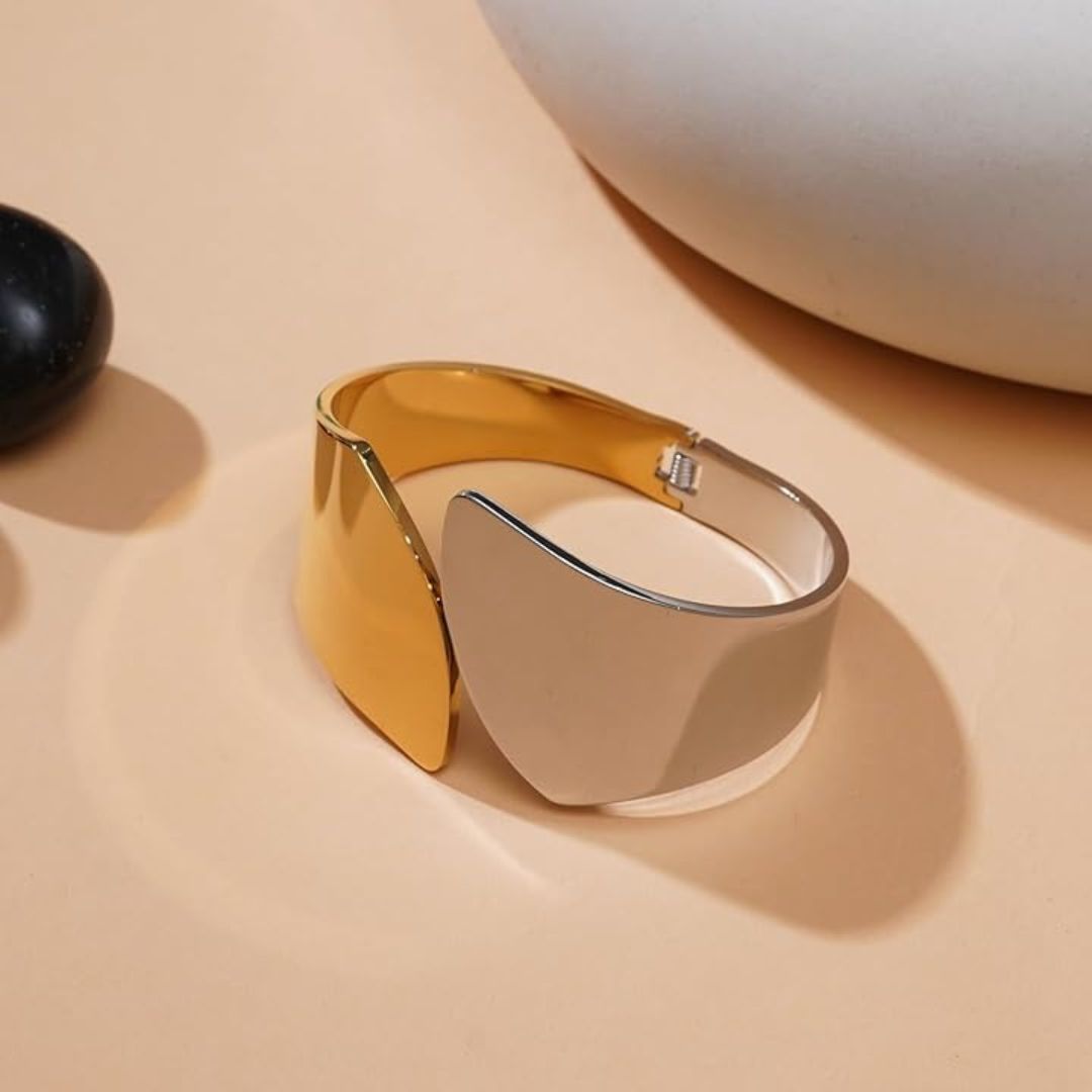 Elegant Ember Cuff Bracelet